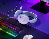 SteelSeries Arctis Nova 1 – Multi-Platform Gaming Kulaklık – Hi-Fi Sürücü – 360° Surround Ses – AirWeave Memory Foam Kulak Yastıkları – Gürültü Önleyici Mikrofon, PC, PS5, PS4, Switch, Xbox – Beyaz