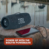 JBL Charge5, Bluetooth Hoparlör, IPX7, Mavi